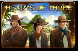 Hearts of Three cover image