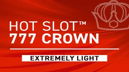 Hot Slot™: 777 Crown Extremely Light cover image